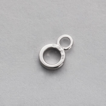 925 silver ring pendant for bag babysso Piercing